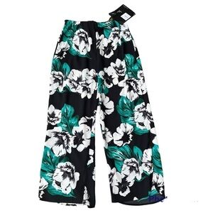 The Fifth Label Dark Jungle Print Floral Flowy Pants NWT Sleepwalker Small